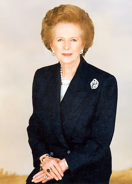 Official portrait of Margaret Thatcher
